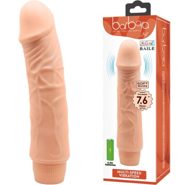 BAILE - BARBARA VIBRADOR REALISTICO 20 CM - Imagen 2
