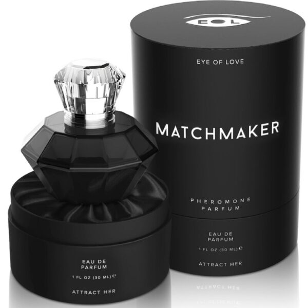 EYE OF LOVE - MATCHMAKER BLACK DIAMOND PERFUME FEROMONAS PARA ÉL 30ML - Imagen 2