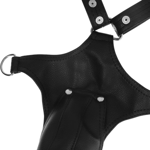 FETISH SUBMISSIVE ATTITUDE - ARNÉS ECOPIEL FORMA DE V HOMBRE - Imagen 5