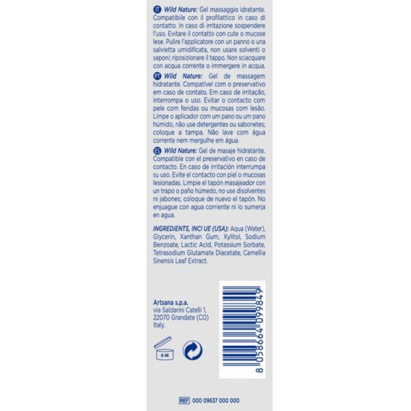 CONTROL WILD NATURE GEL MASAJE 3 EN 1 200 ML - Imagen 2