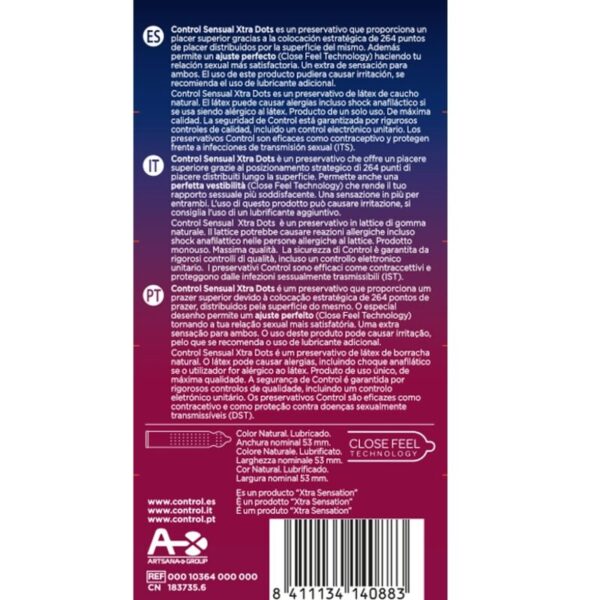 CONTROL XTRA DOTS 12 UDS - Imagen 2