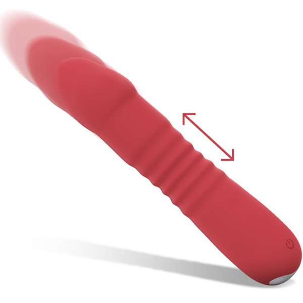 INTENSE - JUNI UP  DOWN 10 VIBRACIONES ROJO - Imagen 4