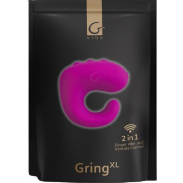 FUN TOYS  GRING ANILLO VIBRADOR XL  SWEET RASPBERRY - Imagen 3