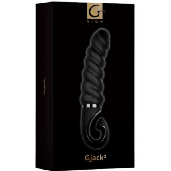 G-JACK 2 - DILDO VIBRADOR NEGRO - Imagen 5