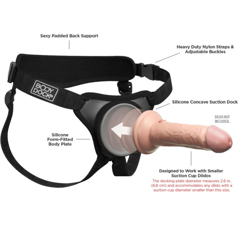 PIPEDREAM - BODY DOCK ELITE MINI HARNESS - Imagen 5