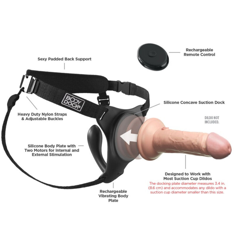PIPEDREAM - BODY DOCK G-SPOT PRO HARNESS - Imagen 5