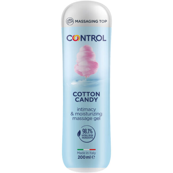 CONTROL MASAJE GEL 3 EN 1 ALGODÓN DE AZÚCAR 200 ML - Imagen 3