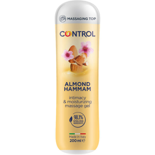 CONTROL MASAJE GEL 3 EN 1 LECHE DE ALMENDRA 200 ML - Imagen 3