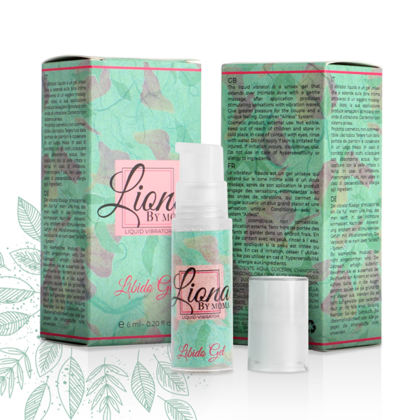 LIONA BY MOMA VIBRADOR LIQUIDO LIBIDO GEL 6 ML - Imagen 3