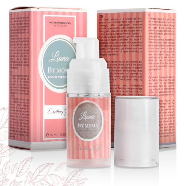 LIONA BY MOMA VIBRADOR LIQUIDO EXCITING GEL 15 ML - Imagen 3