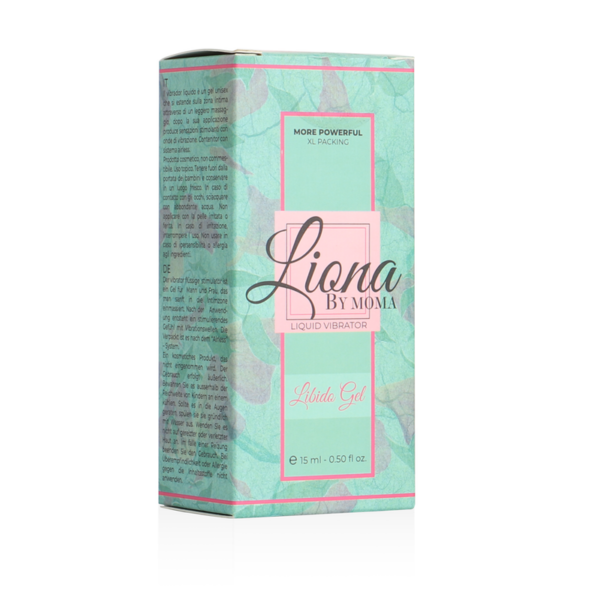 LIONA BY MOMA VIBRADOR LIQUIDO LIBIDO GEL 15 ML - Imagen 5