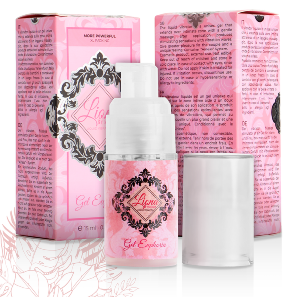 LIONA BY MOMA VIBRADOR LIQUIDO EUPHORIA GEL 15 ML - Imagen 3