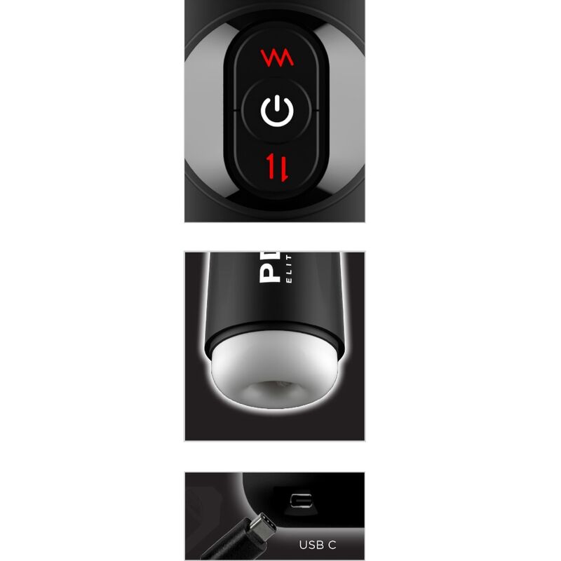 PDX ELITE - MASTURBADOR STROKER MOTO-MILKER VIBRADOR - Imagen 3