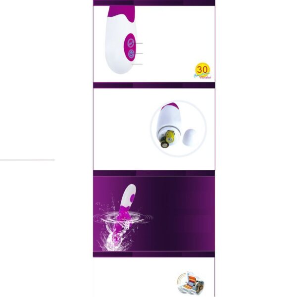 PRETTY LOVE FLIRTATION - VIBRADOR SNAPPY - Imagen 4