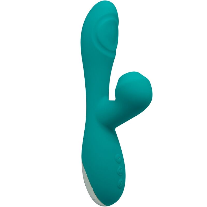 ALIVE - CARIBBEAN SHINE VIBRADOR SUCCIONADOR AZUL
