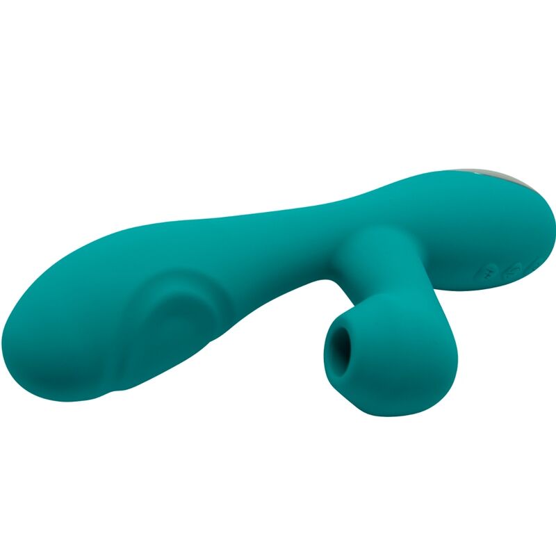 ALIVE - CARIBBEAN SHINE VIBRADOR SUCCIONADOR AZUL - Imagen 2