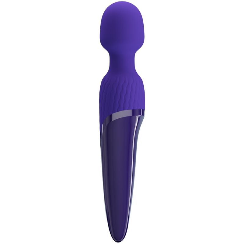 PRETTY LOVE - ANTONY YOUTH VIBRADOR WAND EFECTO CALOR VIOLETA - Imagen 2