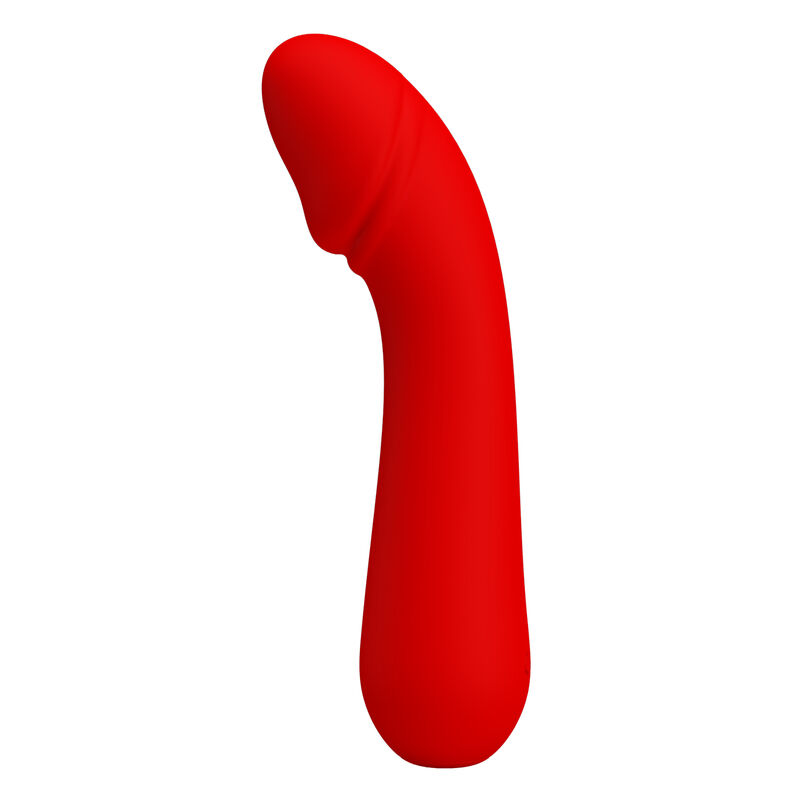 PRETTY LOVE - CETUS VIBRADOR RECARGABLE ROJO - Imagen 2