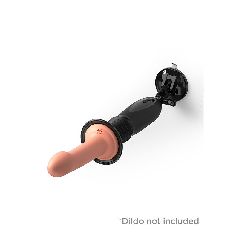 FETISH FANTASY SERIES - BODY DOCK THRUSTER SUJETA DILDOS CON 7 MODOS DE EMPUJE NEGRO - Imagen 2