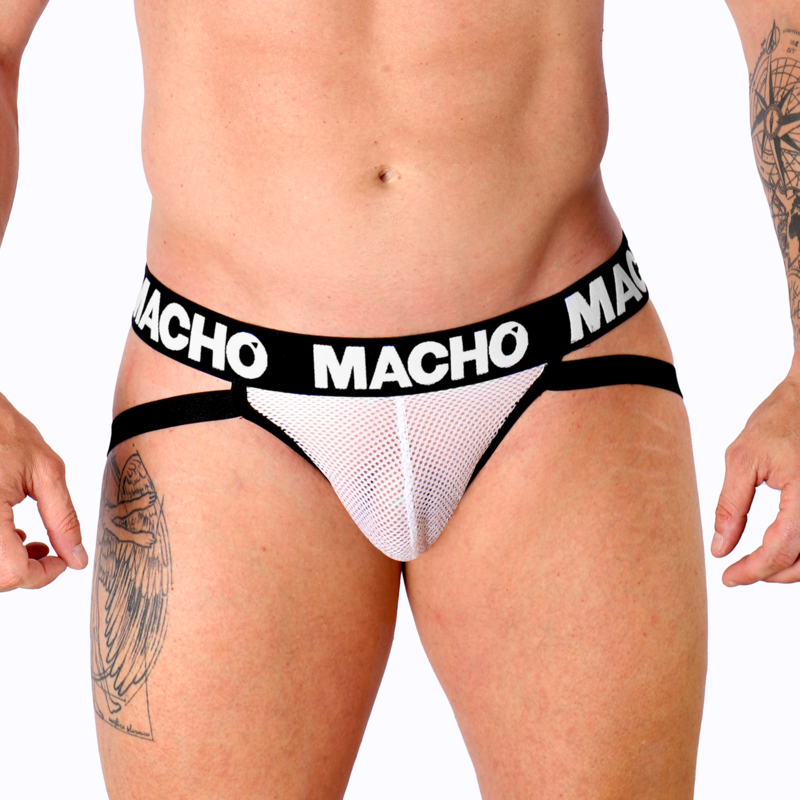 MACHO - MX26X1 JOCK REJILLA BLANCO
