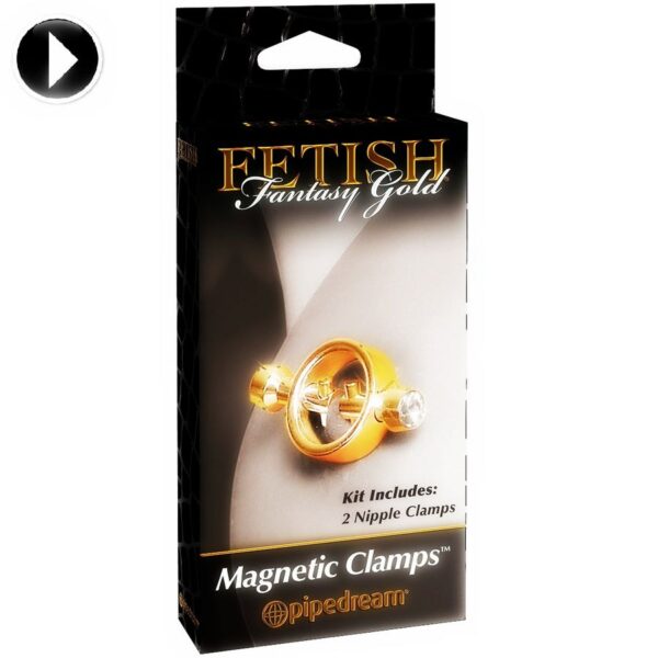 FETISH FANTASY GOLD PINZAS PARA PEZONES - Imagen 4