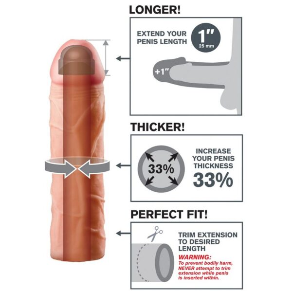 PERFECT 1 EXTENSIÓN PARA EL PENE - Imagen 2