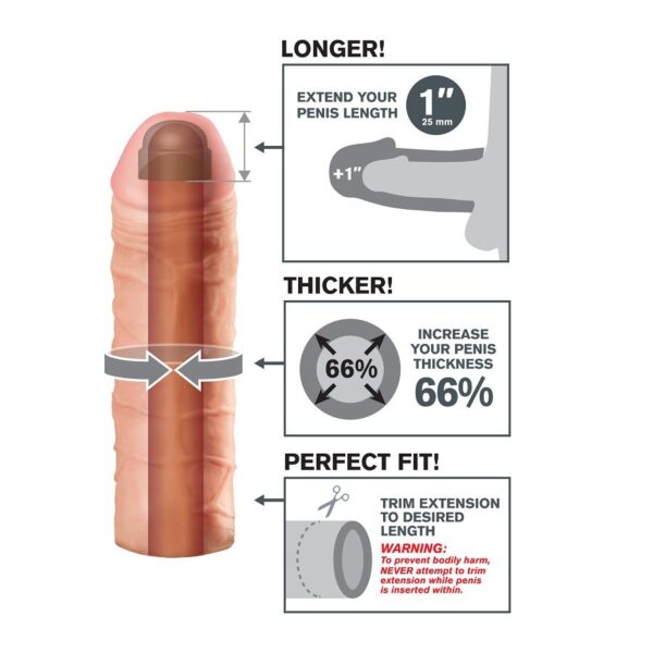 MEGA 1 EXTENSIÓN PARA EL PENE - Imagen 3