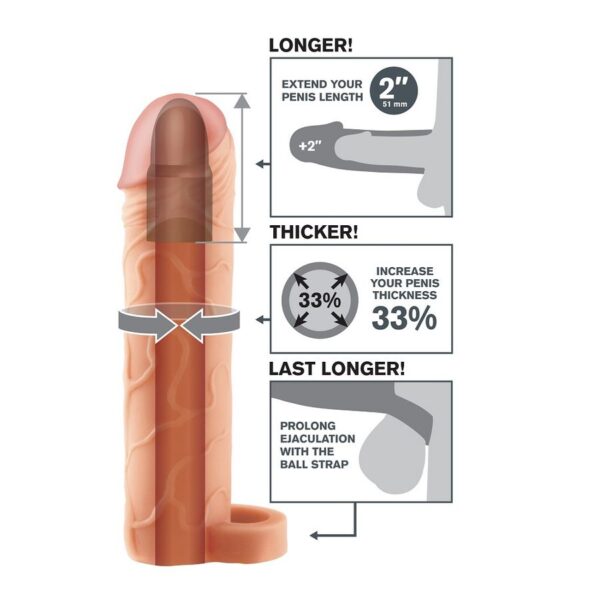 PERFECT 2 EXTENSION PENE CON CORREA - Imagen 2