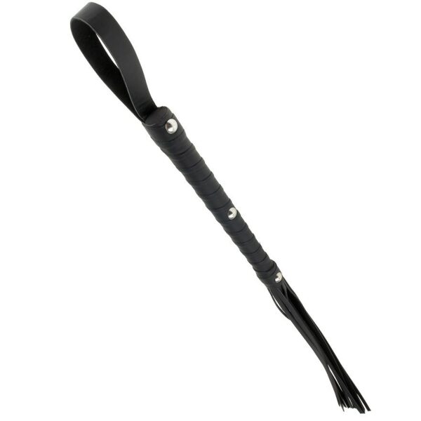 FETISH FANTASY FETISH FANTASY EDICION LIMITADA LATIGO AZOTADOR PIEL NEGRO - Imagen 3