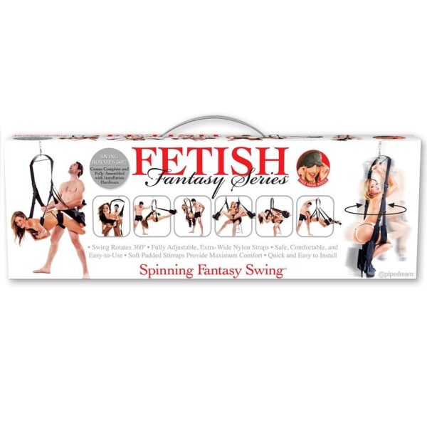 FETISH FANTASY COLUMPIO VUELTAS FANTASY NEGRO - Imagen 2