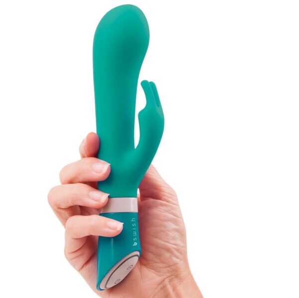B SWISH  BWILD DELUXE BUNNY RABBIT VIBRATOR JADE - Imagen 4
