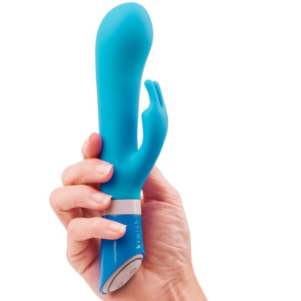 B SWISH BWILD DELUXE BUNNY RABBIT VIBRATOR JADE - Imagen 4