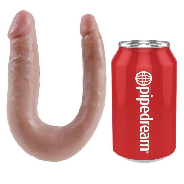 KING COCK DILDO DOBLE PENETRACIÓN 12.7CM NATURAL - Imagen 4