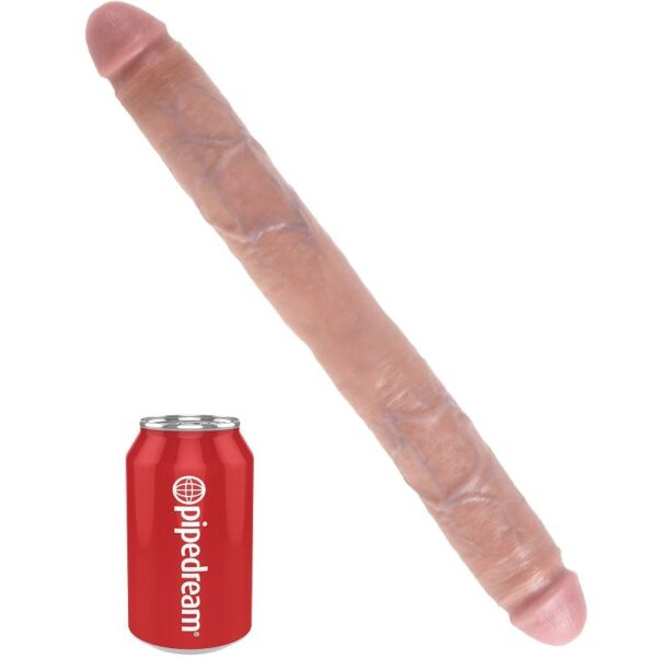 KING COCK THICK DILDO DOBLE PENETRACIÓN 40.6CM - Imagen 2