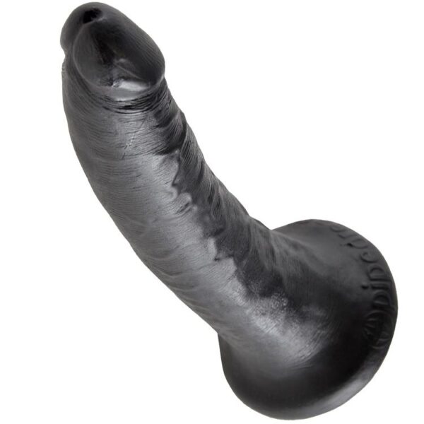 KING COCK 7" PENE NEGRO 17.8 CM - Imagen 4