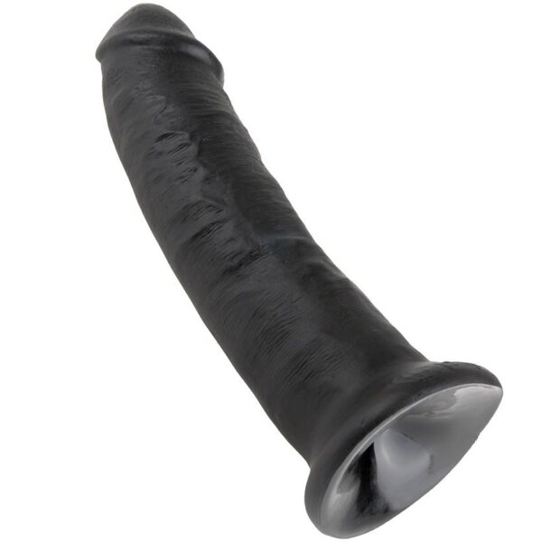 KING COCK 9" PENE NEGRO 22.9 CM - Imagen 5