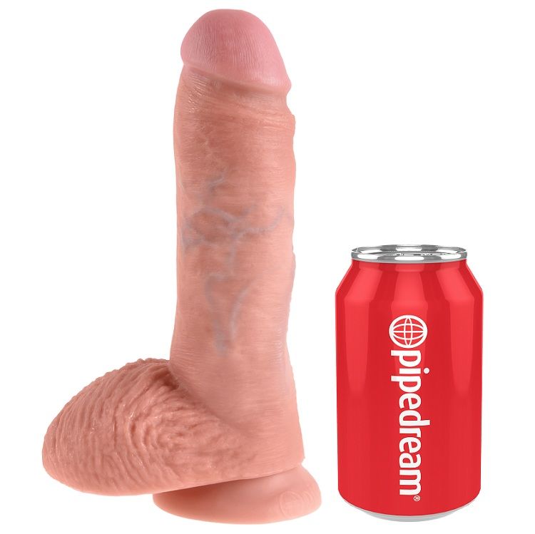 KING COCK 8" PENE REALISTICO NATURAL 20.3CM - Imagen 3