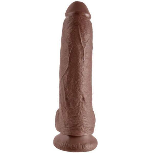 KING COCK 9" PENE REALISTICO MARRON 22.9CM - Imagen 2