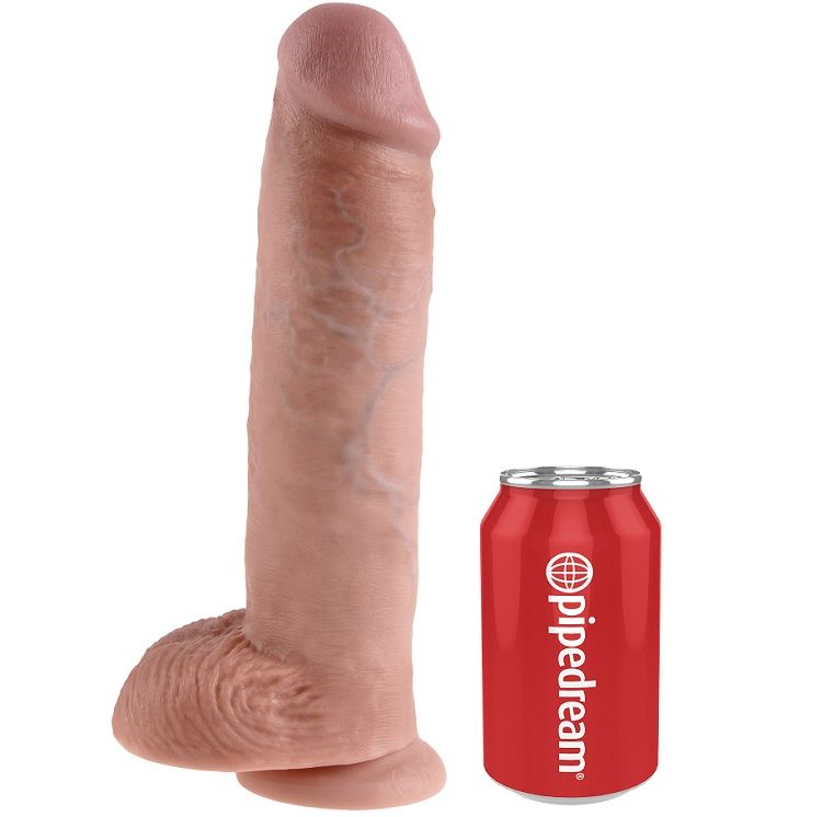 KING COCK 11" PENE REALISTICO NATURAL 28 CM - Imagen 5