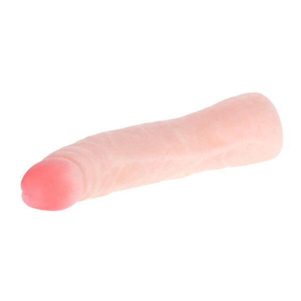 DILDO SILICONA TACTO PIEL  REALISTICO 19CM - Imagen 3