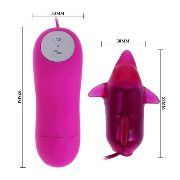 CUTE SECRET DELFIN VIBRADOR 12V - Imagen 5