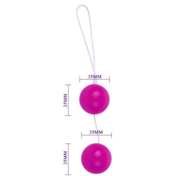 TWINS BALLS BOLAS CHINAS LILA UNISEX - Imagen 2