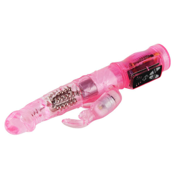 MINI ROTADOR RABBIT ROSA  C/SUPERESTIMULADOR - Imagen 3