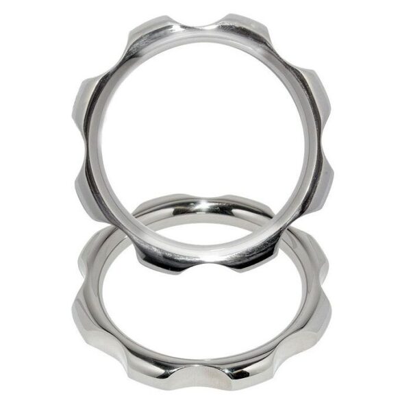 METALHARD ANILLO METAL PARA PENE Y TESTICULOS 45MM - Imagen 2