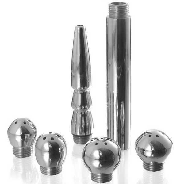METALHARD SET LIMPIEZA VAGINAL/ANAL 5PCS - Imagen 2