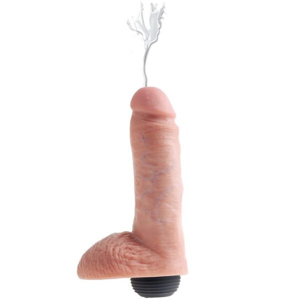 KING COCK PENE REALISTICO EYACULADOR NATURAL 20.32CM - Imagen 2