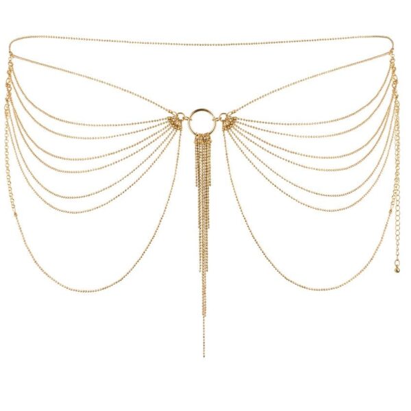BIJOUX MAGNIFIQUE JOYA DE CADENAS METÁLICAS PARA CINTURA - Imagen 2