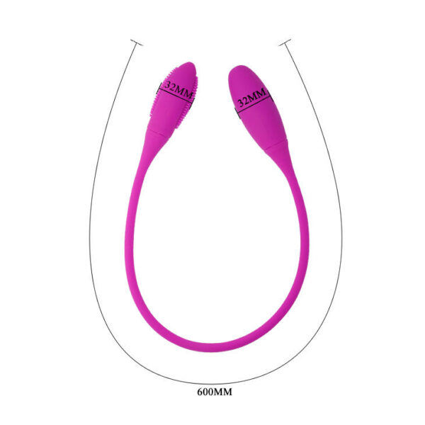 DELUXE PRETTY LOVE SNAKY VIBRADOR 7V - Imagen 5