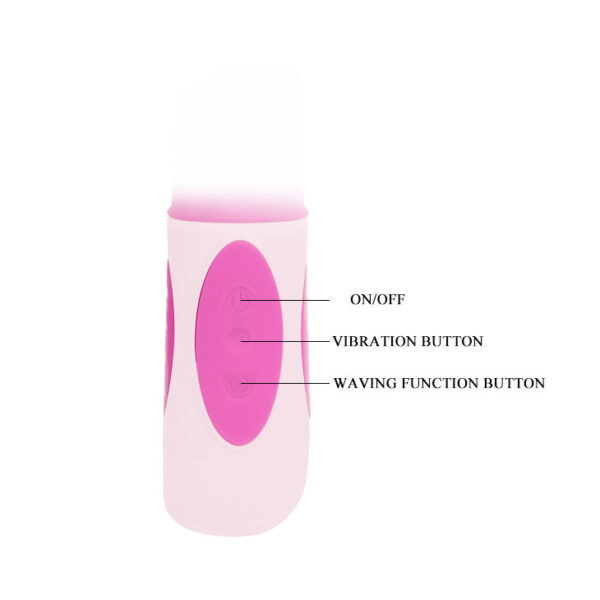 BAILE PRETTY BUNNY TRIPLE VIBRADOR ROTADOR - Imagen 5