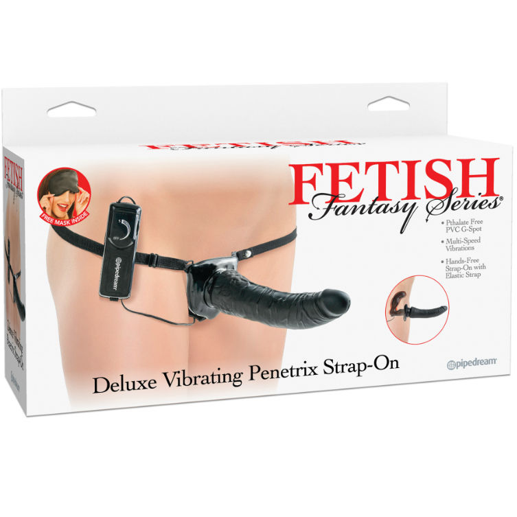 FETISH FANTASY SERIES DELUXE ARNES VIBRADOR PENETRIS NEGRO - Imagen 2